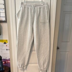White Fox Boutique Gray Track Pants